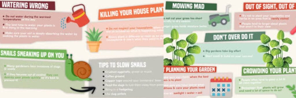 "Common Gardening Mistakes and How to Avoid Them" - Natural Garden Tips