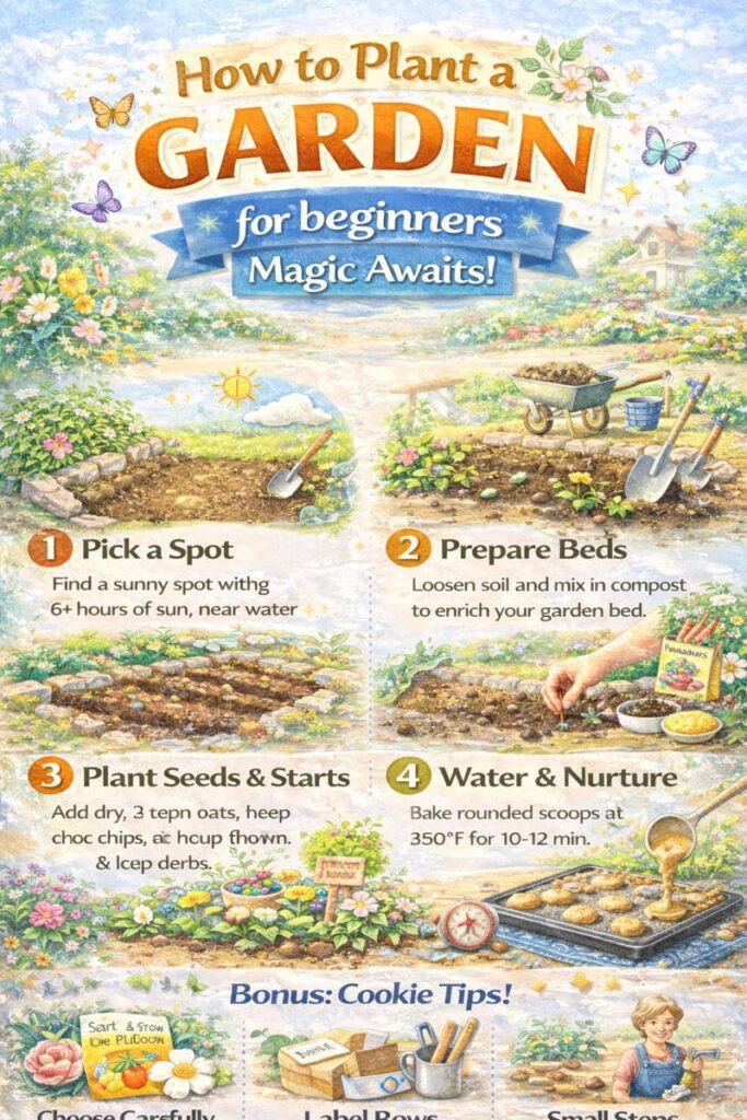 how to plant a garden for beginners Magic Awaits! - Natural Garden Tips