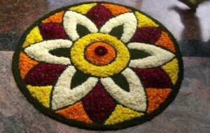 Must-Try rangoli from flowers! - Natural Garden Tips