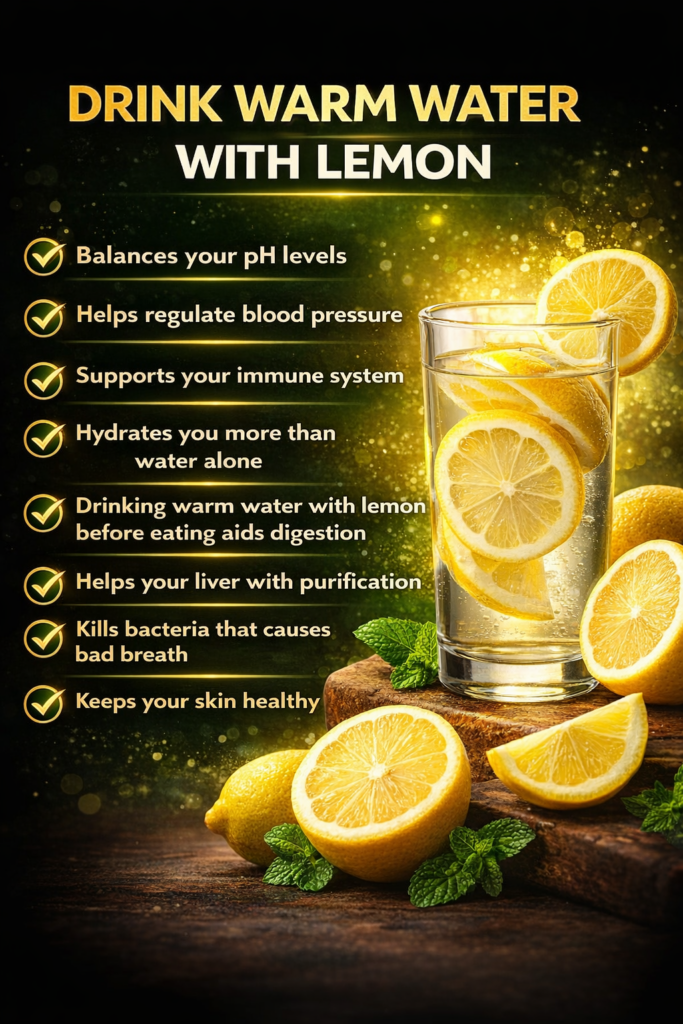 🍋 Warm Lemon Water Benefits 🍋 - Natural Garden Tips