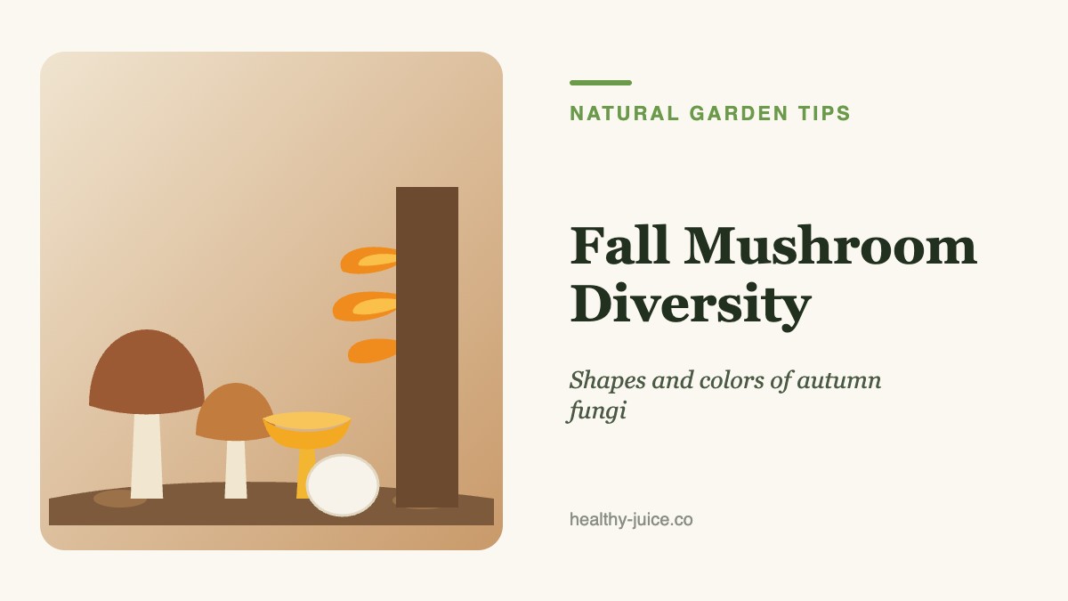 Fall Mushroom Diversity: A Guide to the Shapes and Colors of Autumn Fungi