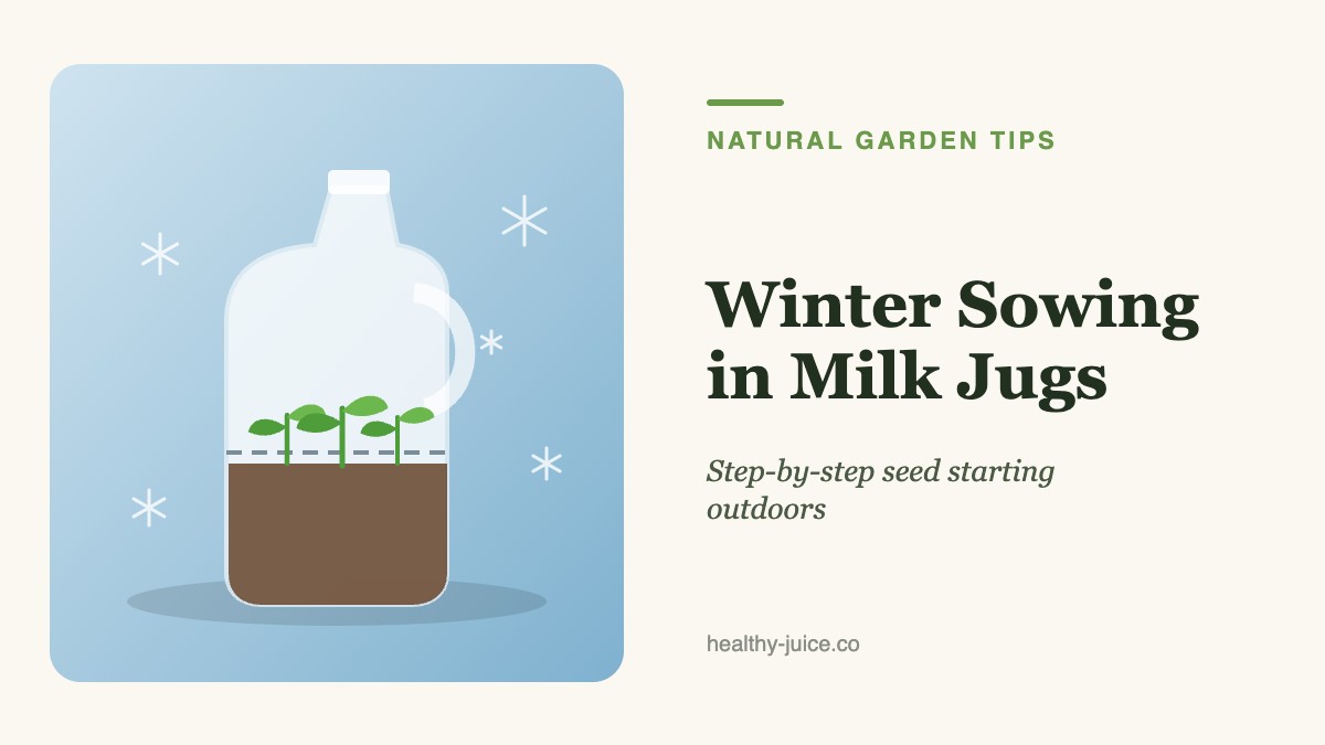 Winter Sowing in Milk Jugs: A Step-by-Step Guide to Growing Seedlings Outdoors